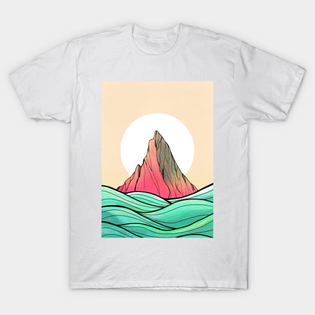 Land Ahoy T-Shirt by Swadeillustrations